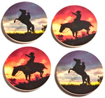 David Stoecklein Cowboy Coasters - Set of 4