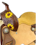 Double T Barrel Style Saddle available in size 10", 12", 15" 16"