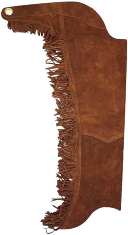 Adult Chaps Suede leather chaps with fringe