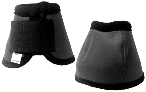 Milepost Premium No-Turn Bell Boots - PAIR BLACK SMALL