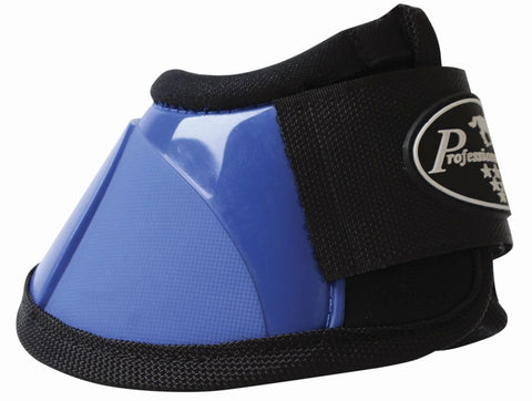 Professionals Choice High Impact Ballistic No-Turn Bell Boot - PAIR BLUE LARGE