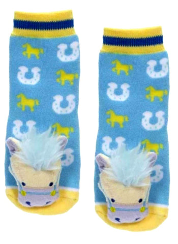Plush Horse Theme Slipper Socks - InfantToddler